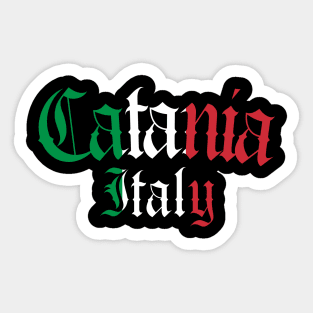 Catania Italy Sticker